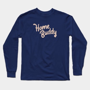 Homebody Vintage Typography Long Sleeve T-Shirt